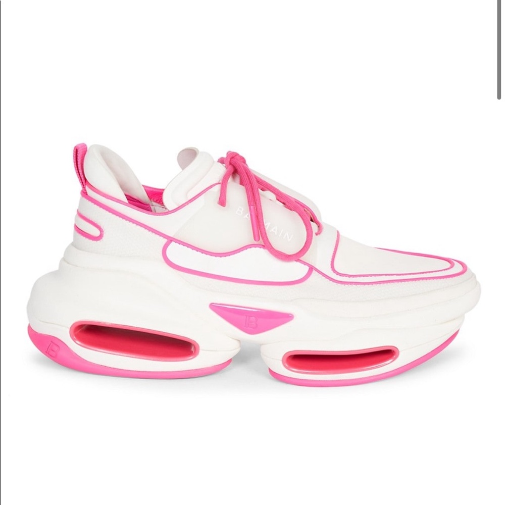 balmain b bold platform sneaker